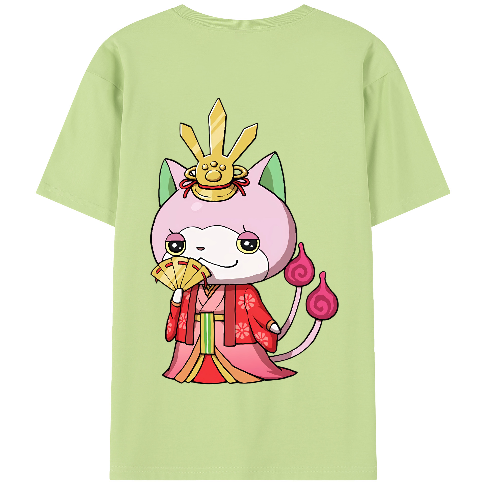 （画像用） 妖怪ウォッチ Yo-kai Watch 綿100％半袖Tシャツ（背面プリント）